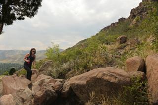 Hiking Golden Cliffs Preserve