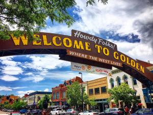 Welcome Arch - Downtown Golden