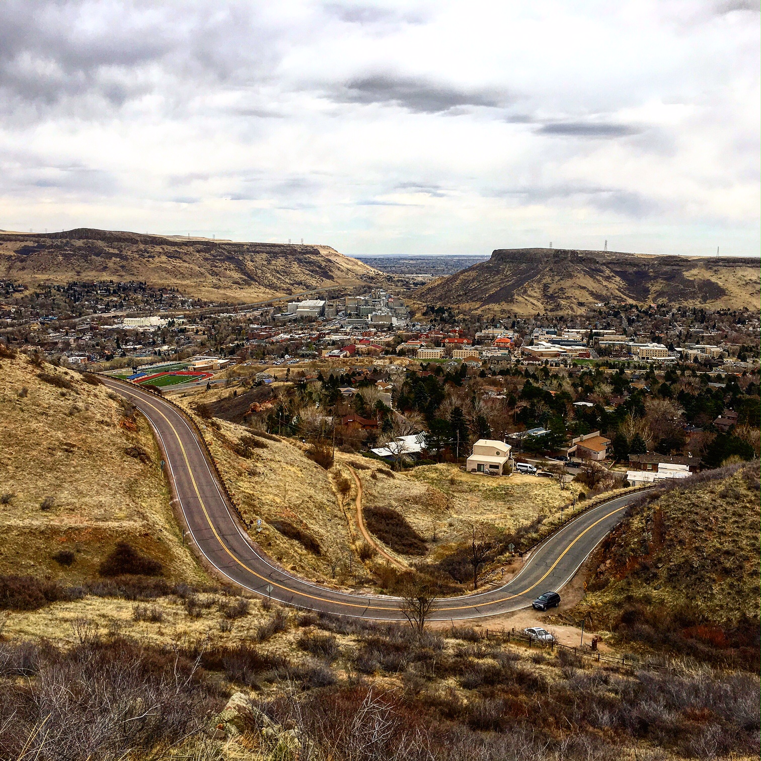 Lookout Mountain View of Golden