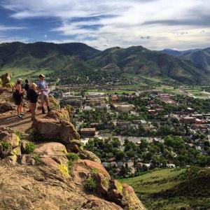 Hiking Golden Overlook