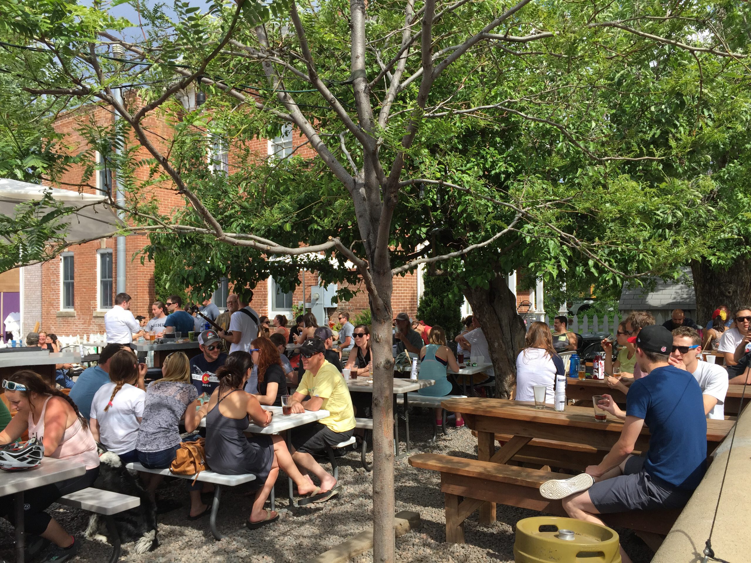 Golden City Brewery Beer Garden
