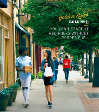 Golden Rule Red Rocks Ad