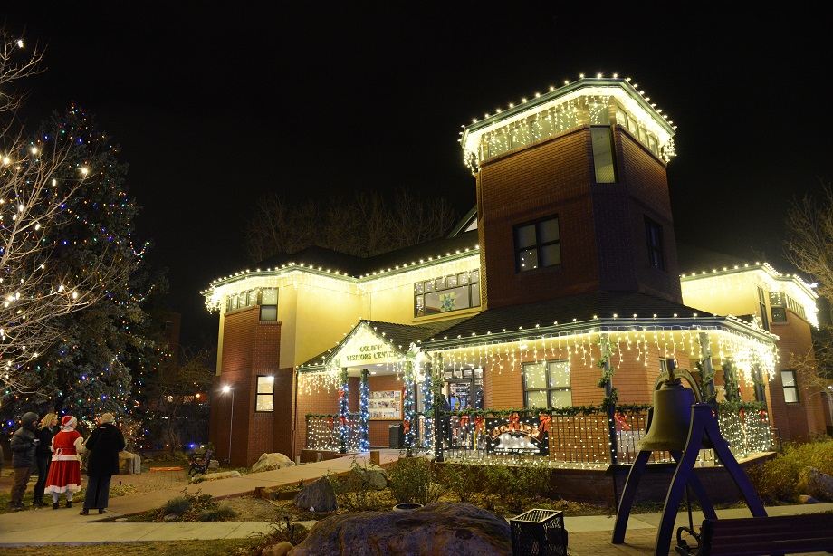 Visitors Center Christmas Lights