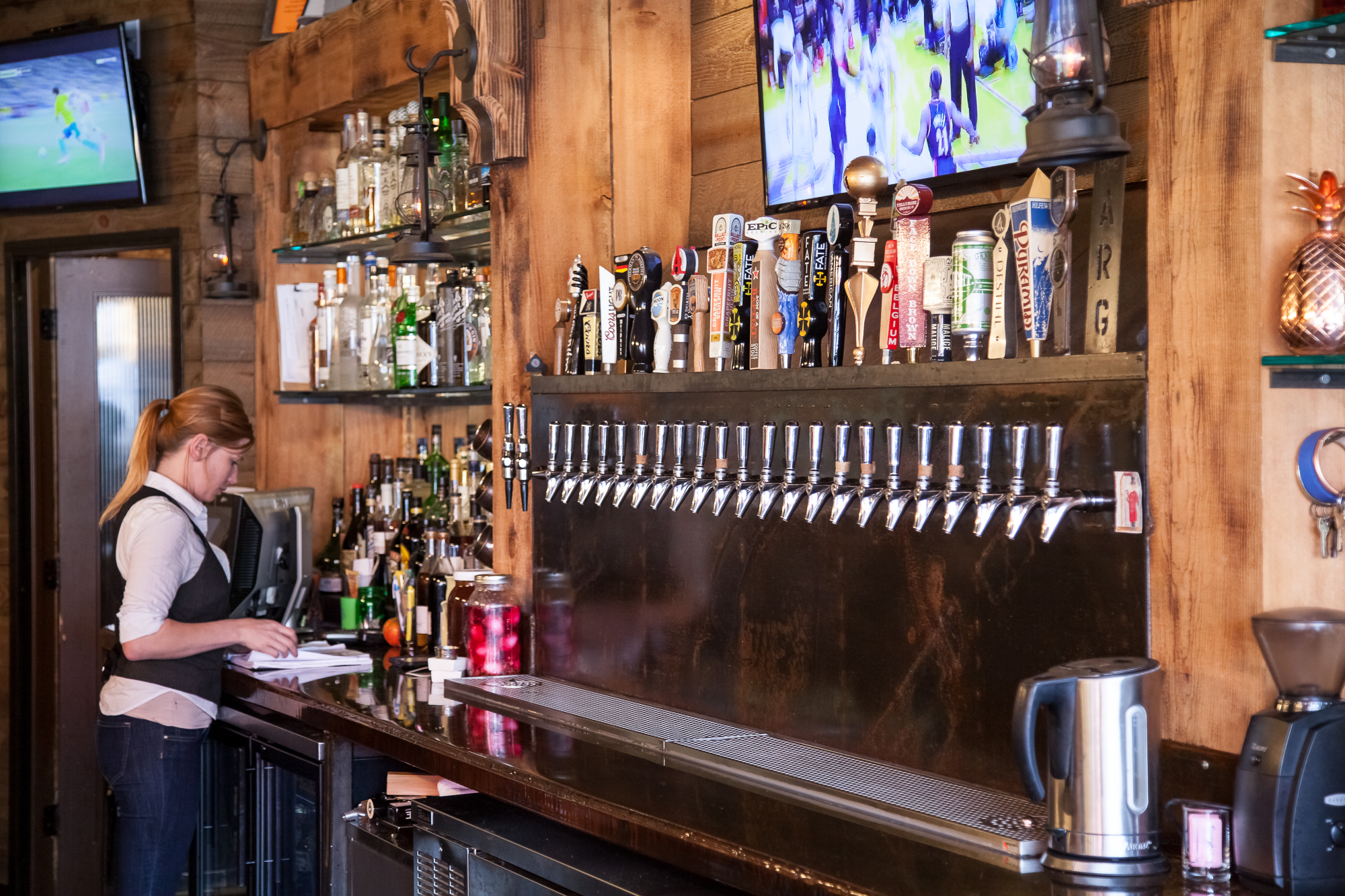 Miners Saloon Beer Taps